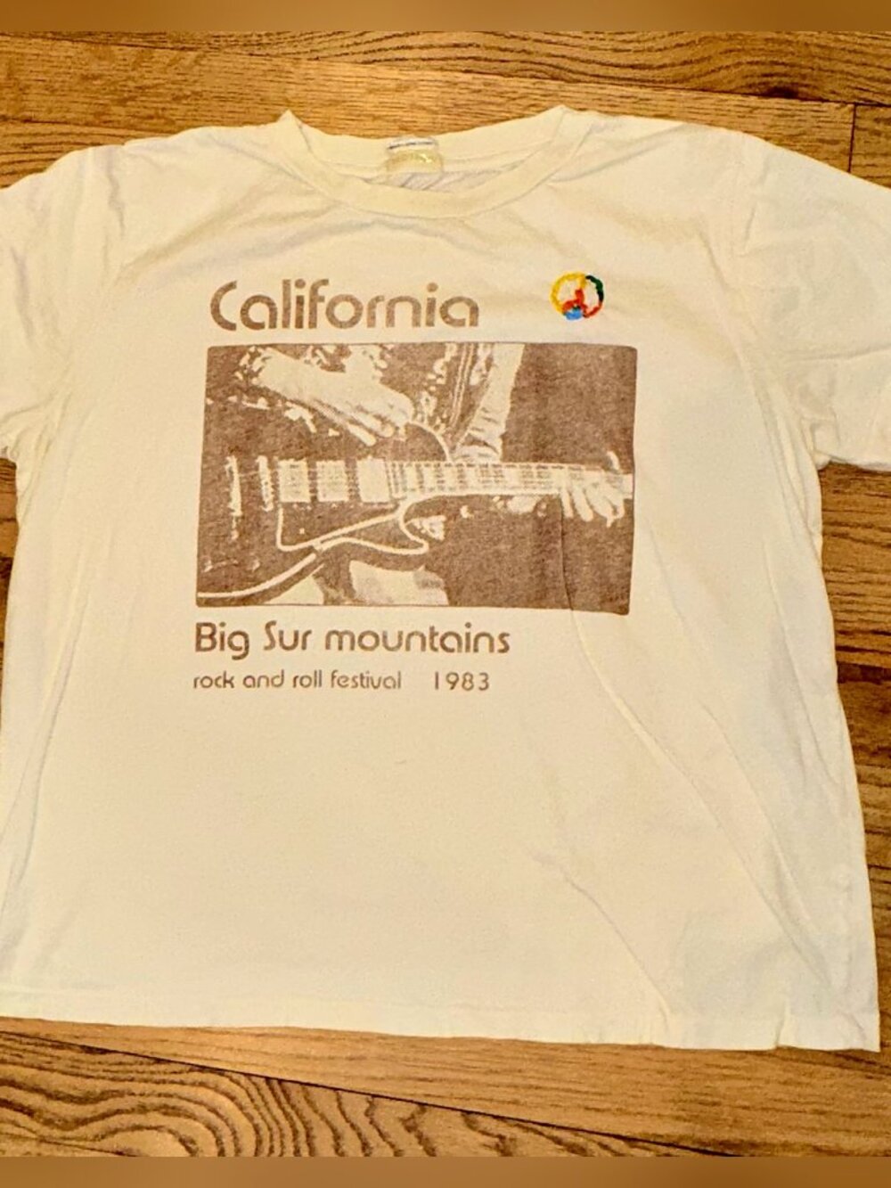 MOTHER California Big Sur Rock and Roll Festival Graphic Tee M
